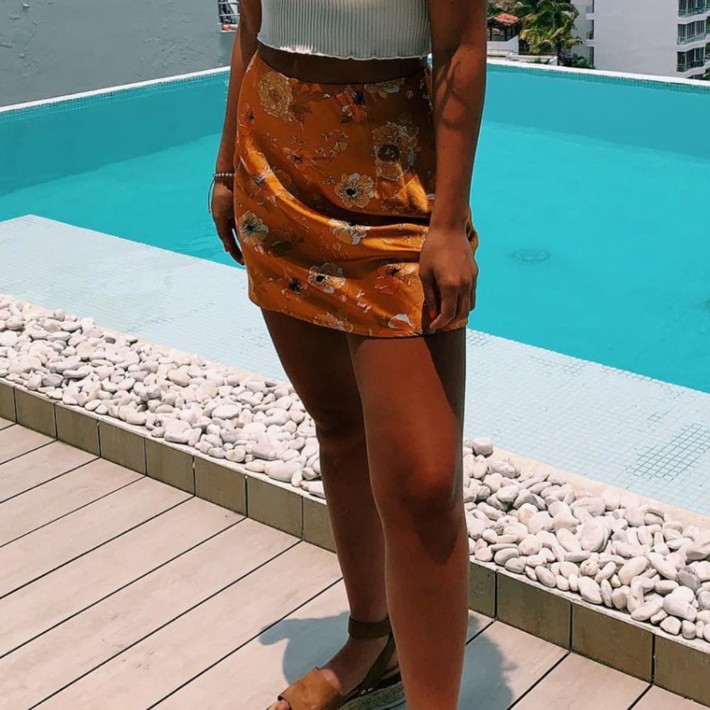 Princess Polly Floral Skirt